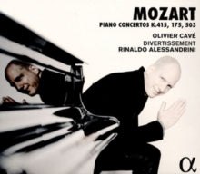 Olivier Cave / Divertissement / Rinaldo Alessanrdini: Mozart: Piano Concertos K.415. 175. 503 - CD