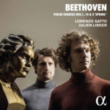 Lorenzo Gatto / Julien Libeer: Beethoven: Violin Sonatas: Nos 1. 10 & 5 - CD