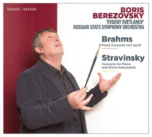 Boris Berezowsky / Svetlanow Symphony Orchestra: Piano Concerto No 1. Concerto For Piano And Wind Instruments - CD