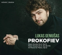 Lukas Geniusas: Sergey Prokofiev - Piano Sonata No.2. Op.14 & No.5. Op.38/135 - 10 Pieces For Piano. Op.12 - CD