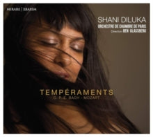Shani Diluka / Orchestre De Chambre De Paris / Ben Glassberg: Temperaments - CD