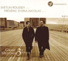 Roussevdorianicolas: Griegmedtner3Rd Sonatas - CD