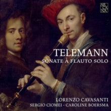 Lorenzo Cavasanti / Sergio Ciomei: Telemann: Sonate For Solo Flute - CD