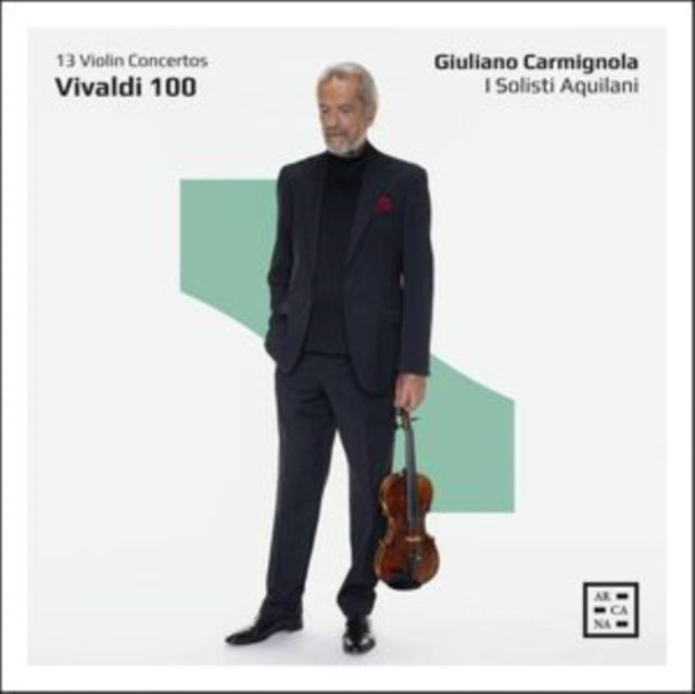 Giuliano Carmignola / Daniele Orlando / I Solisti Aquilani: Vivaldi 100. 13 Violin Concertos - CD