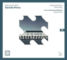 Coro E Orchestra Ghislieri / Giulio Prandi / Roberta Invernizzi / Salvo Vitale: Perez: Mattutino De Morti - CD