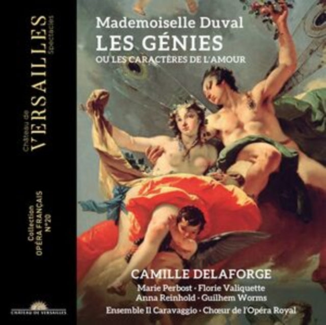 Camille Delaforge / Marie Perbost / Florie Valiquette / Anna Reinhold / Ensemble Il Caravaggio / Cho: Mademoiselle Duval: Les Genies Ou Les Caracteres De LAmour - CD