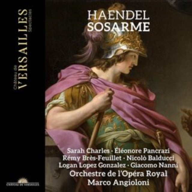 Marco Angioloni / Sarah Charles / Eleonore Pancrazi / Remy Bres-feuillet / Nicolo Balducci / Logan L: Haendel: Sosarme - CD