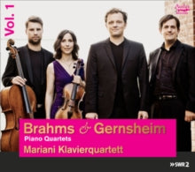 Mariani Klavierquartett: Brahms & Gernsheim: Piano Quartets Vol. 1 - CD