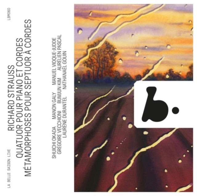 Trio Arnold / Manon Galy / Gregoire Vecchioni / Aurelien Pascal / Laurene Durantel / Nathanael Gouin: Richard Strauss: Quatuor Pour Piano Et Cordes. Metamorphoses Pour Septuor A Cordes (Live) - CD