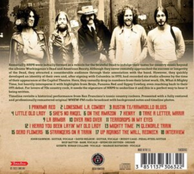 New Riders of the Purple Sage: Capitol Theatre. Passaic 1975 - CD