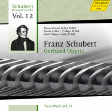 Gerhard Oppitz: Schubertpiano Works Vol 12 - CD