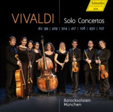 Barocksolisten Munchen: Vivaldisolo Concertos - CD