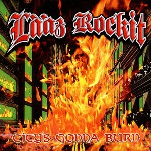 Laaz Rockit: Citys Gonna Burn (Red Vinyl) - Vinyl