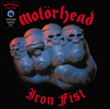 Motörhead: Iron Fist (40th Anniversary) (Deluxe Edition) (Black/Blue Swirl Vinyl) - Vinyl