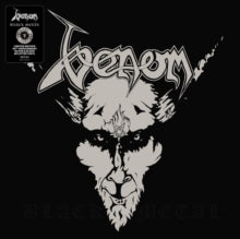 Venom: Black Metal (40th Anniversary Edition) (Silver/Black Swirl Colour Vinyl) - Vinyl