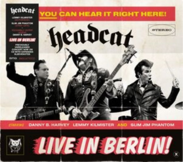 HeadCat: Live In Berlin - CD