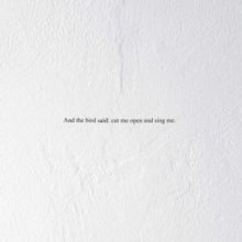 Prairie: And The Bird Said: Cut Me Open And Sing Me - Vinyl