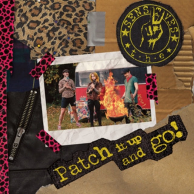 The Sensitives: Patch It Up And Go (Limited Yellow/Black Marble Vinyl) - Vinyl