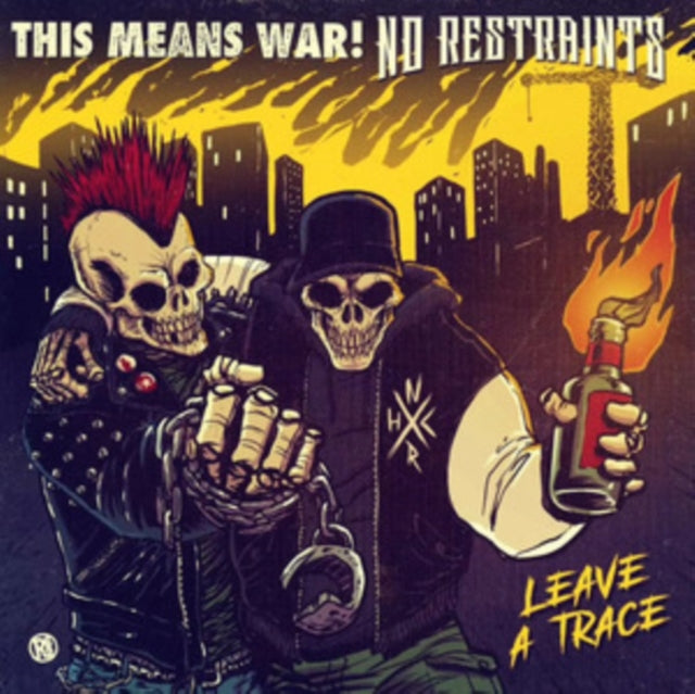 This Means War/No Restraints: Leave A Trace (Split Album) (Translite Orange Vinyl) - Vinyl