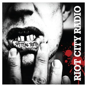 Riot City Radio: Spitting Teeth (Clear/Red Cic Splatter Vinyl) - Vinyl