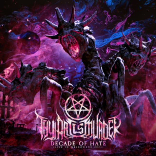 Thy Art is Murder: Decade Of Hate (Live Melbourne 2023) (Purple/Blue/Pink Splatter Vinyl) - Vinyl