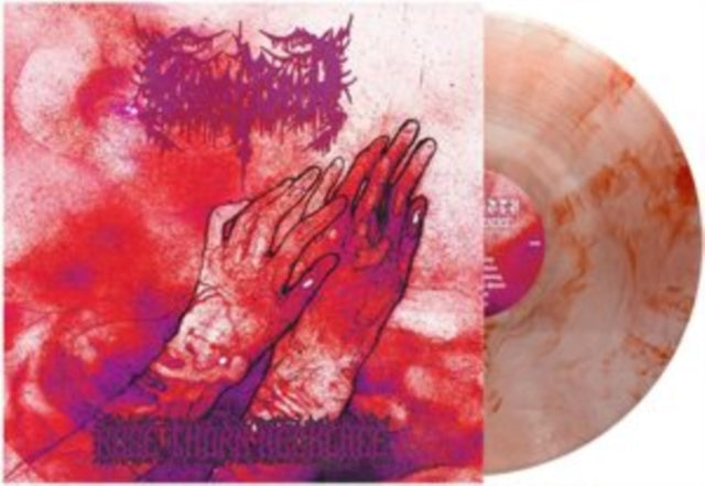 Ghost Bath: Rose Thorn Necklace (Red Swirl Vinyl) - Vinyl