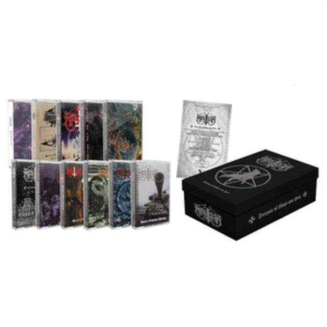 Marduk: Dreams Of Blood And Iron (+Book +Patch +Pin +4 Posters) - Cassette