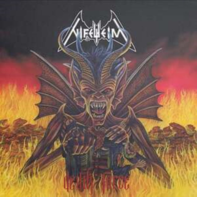 Nifelheim: Devils Force (Transparent Red Black Marble Vinyl) - Vinyl