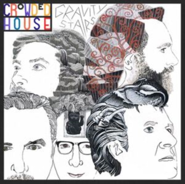 Crowded House: Gravity Stairs (Blue Vinyl) - Vinyl