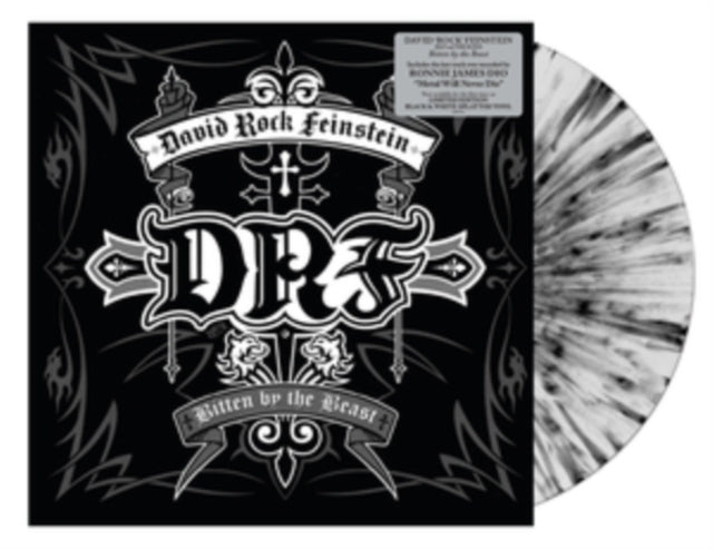 David 'Rock' Feinstein: Bitten By The Beast (White/Black Splatter Vinyl) - Vinyl