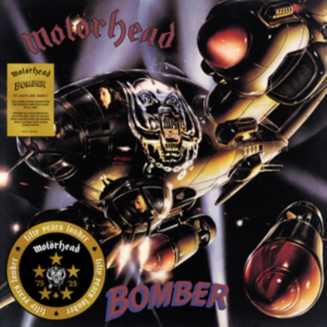 Motörhead: Bomber (50th Anniversary Edition) (Turquoise/Blue Splatter Vinyl) - Vinyl