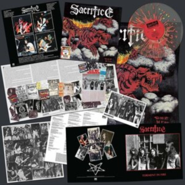 Sacrifice: Torment In Fire (Splatter Vinyl) - Vinyl