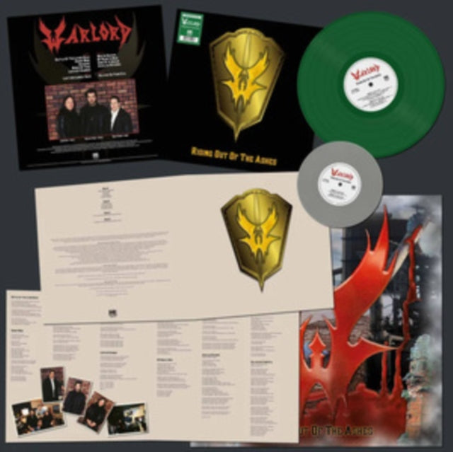 Warlord: Rising Out Of The Ashes (Green Vinyl) - Vinyl