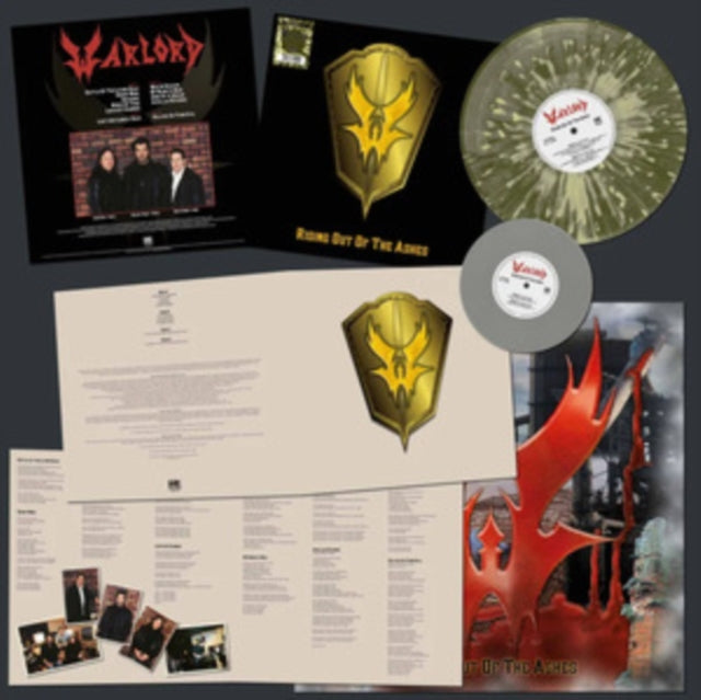 Warlord: Rising Out Of The Ashes (Splatter Vinyl) - Vinyl