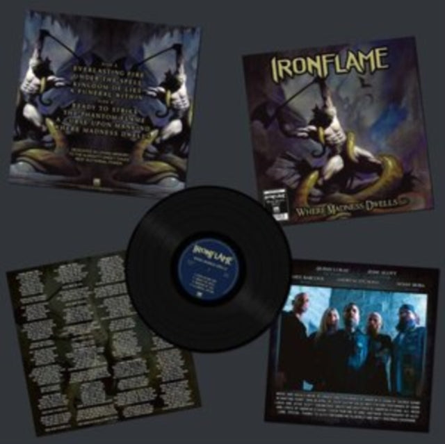Ironflame: Where Madness Dwells - Vinyl