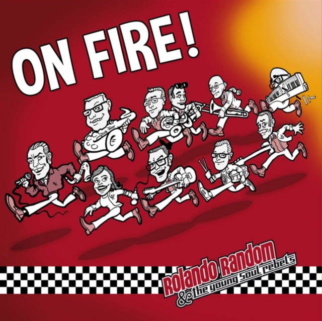 Rolando Random & the Young Soul Rebels: On Fire (Eco Vinyl) - Vinyl