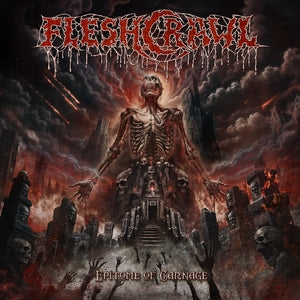 Fleshcrawl: Epitome Of Carnage (Carnivorous Wrath Marbled Vinyl) - Vinyl