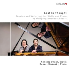 Unger / Umansky: Lost In Thought: Sonatas And Variations For Violin And Piano By Wolfang Amadeus Mozart - CD