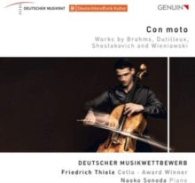 Friedrich Thiele / Sonoda: Con Moto: Works By Brahms. Dutilleux. Shostakovich And Wieniawski - CD