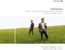 Heupel / Haring: Continuum: Works By Cassado. Stravinsky. Kodaly. Schnittke And Reger - CD