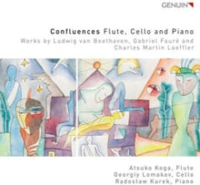 Koga / Lomakov / Kurek: Confluences - Flute. Cello And Piano: Works By L.V. Beethoven. Gabriel Faure And Charles Martin Loeffler - CD