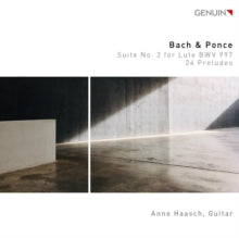 Anne Haasch: Bach & Ponce: Suite No. 2 For Lute Bwv 997 / 24 Preludes - CD