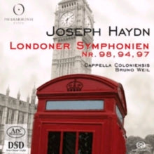 Joseph Haydn / Weil / Cappella Coloniensis: Londoner Sinfonien 4-6 - CD