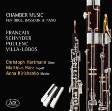 Christoph Hartmann / Matthias Racz / Anna Kirichenko: Chamber Music For Oboe / Bassoon And Piano - CD