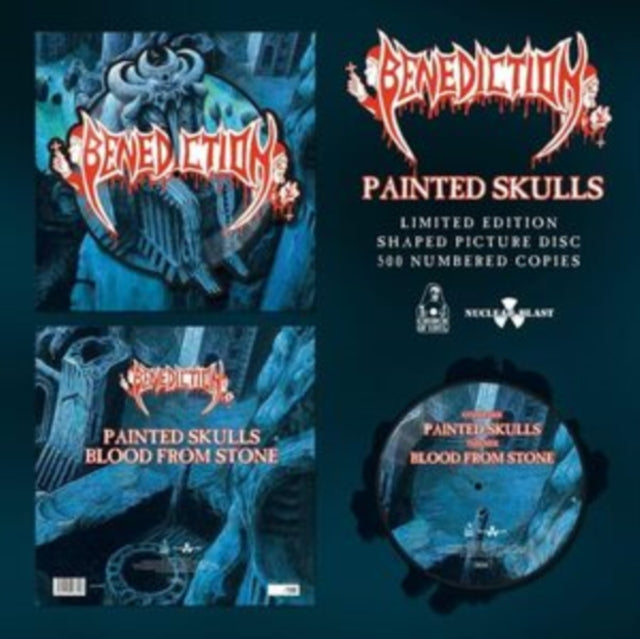 Benediction: Painted Skulls (Shaped Picture Disc) - Vinyl
