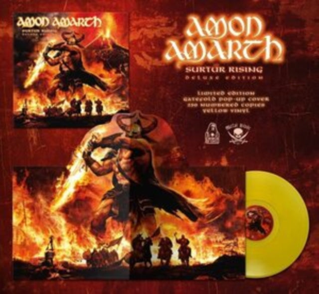 Amon Amarth: Surtur Rising (Pop-Up Gatefold) (Coloured Vinyl) - Vinyl