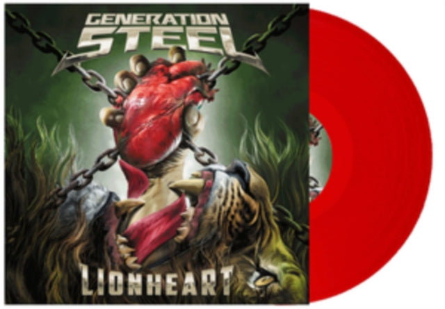 Generation Steel: Lionheart (Red Marbled Vinyl) - Vinyl