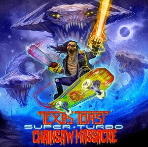 Texas Toast Chainsaw Massacre: Super Turbo (Turquoise Black Marble Vinyl) - Vinyl