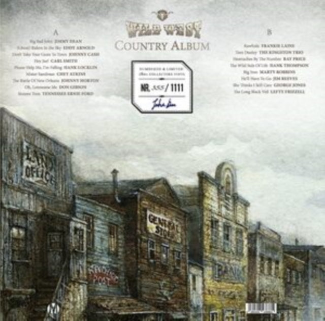 Various Artists: Wild West Country Album (Marbled Vinyl) - Vinyl