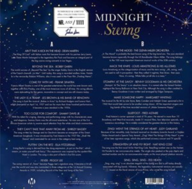 Various Artists: Midnight Swing (Marbled Vinyl) - Vinyl